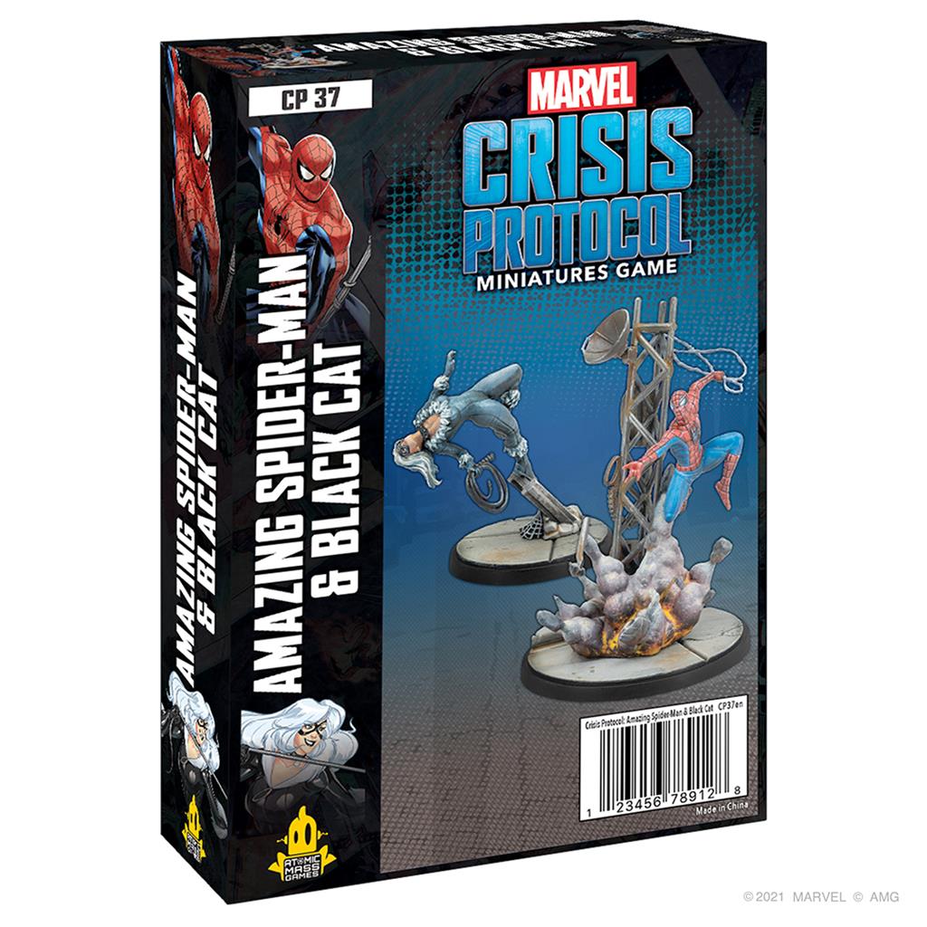 Marvel Crisis Protocol: Amazing Spider-Man and Black Cat (Inglés) - WarGame  Garrison Madrid